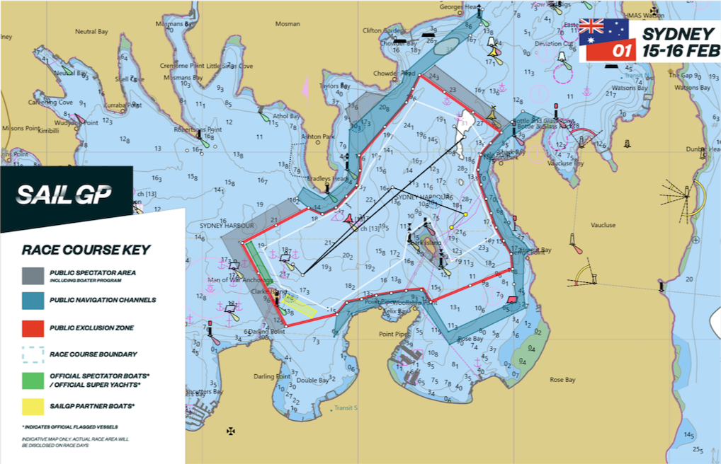 SailGP Sydney Greenwich Flying Squadron